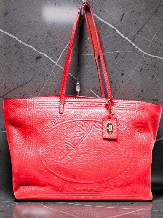 Fendi Handbags - FENDI Selleria Leather Tote Bag 🤩🐴🔥❤️